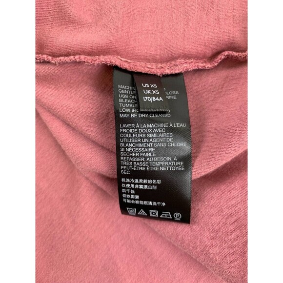 Free People Brooke Tunic Tank Top Pink Cotton Scoop Button OB1213346 Womens XS - Picture 10 of 12